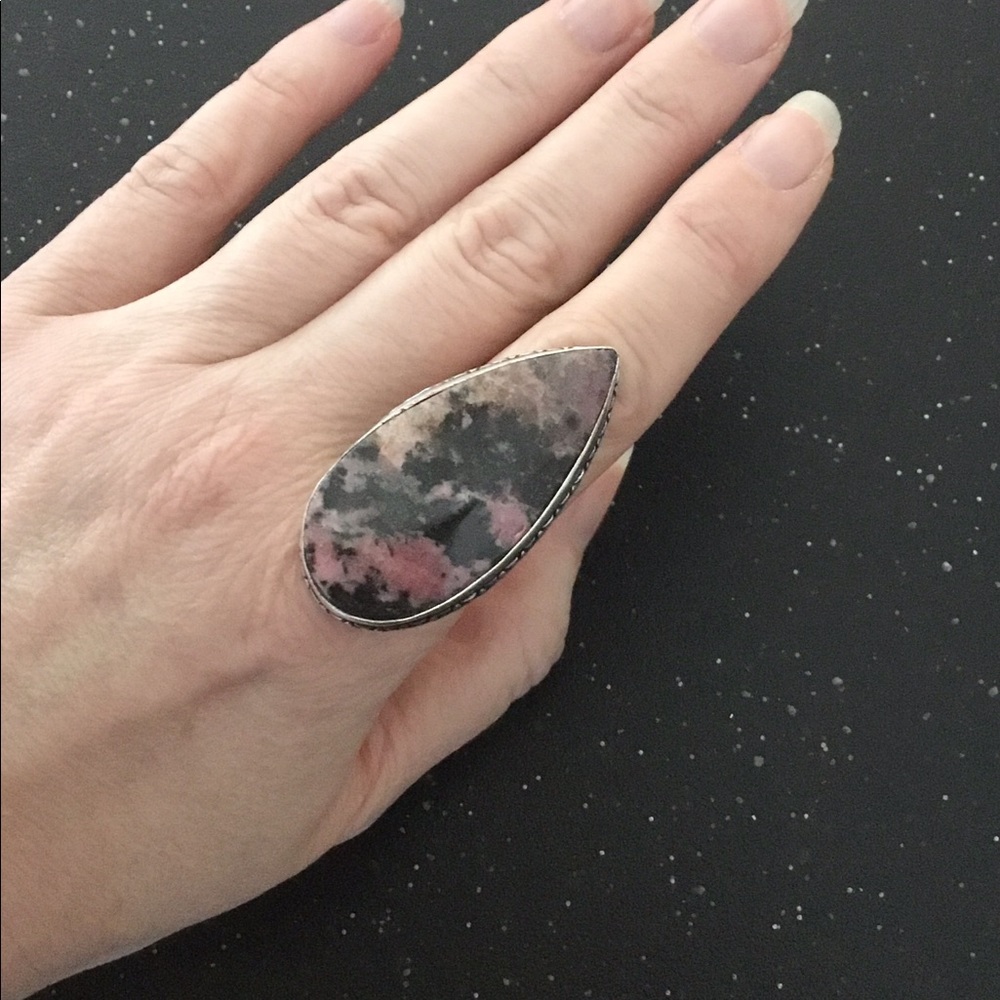 Rhodonite Ring